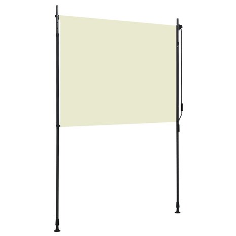 Rolgordijn voor buiten 150x270 cm crème 4