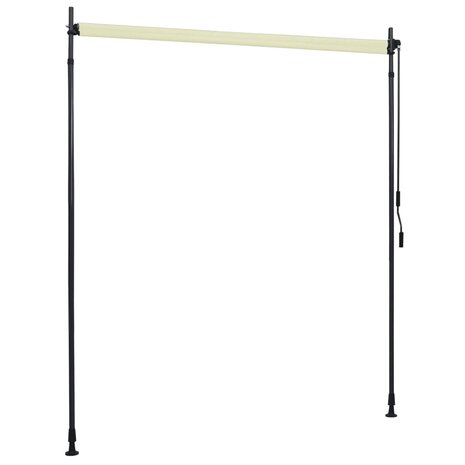 Rolgordijn voor buiten 200x270 cm crème 5