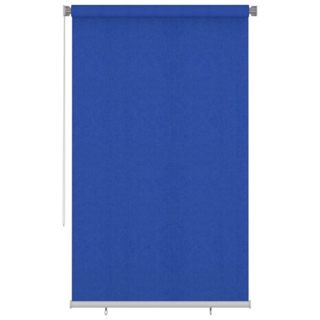 Rolgordijn voor buiten 140x230 cm HDPE blauw 2