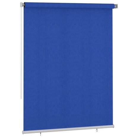 Rolgordijn voor buiten 180x230 cm HDPE blauw 2