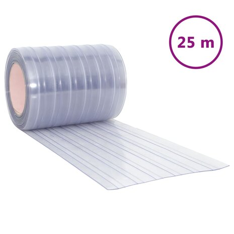 Deurgordijn 300x2,6 mm 25 m PVC transparant 2