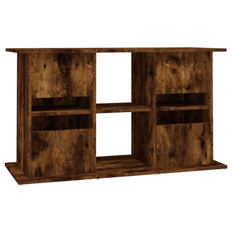 Aquariumstandaard 101x41x58 cm bewerkt hout gerookt eikenkleur 8