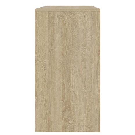 Wandtafel 89x41x76,5 cm bewerkt hout sonoma eikenkleurig 6