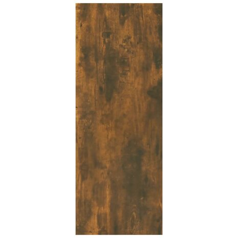 Wandtafel 105x30x80 cm bewerkt hout gerookt eikenkleurig 6