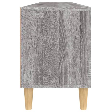 Tv-meubel 150x30x44,5 cm bewerkt hout grijs sonoma eikenkleurig 8