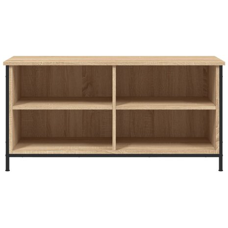 Tv-meubel 100x40x50 cm bewerkt hout sonoma eikenkleurig 4