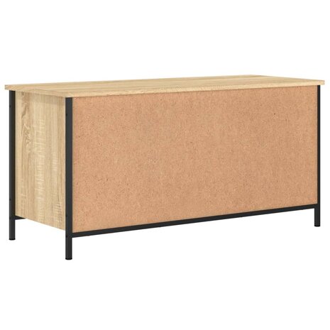 Tv-meubel 100x40x50 cm bewerkt hout sonoma eikenkleurig 6