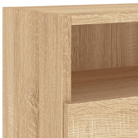 Tv-wandmeubel 100x30x30 cm bewerkt hout sonoma eikenkleurig 10