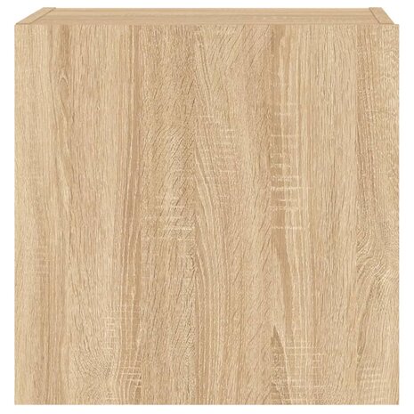 Tv-wandmeubels 2 st 40,5x30x40 cm hout sonoma eikenkleurig 8