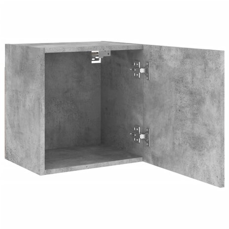 Tv-wandmeubels 2 st 40,5x30x40 cm bewerkt hout betongrijs 7