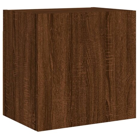 Tv-wandmeubels 2 st 40,5x30x40 cm bewerkt hout bruineikenkleur 6