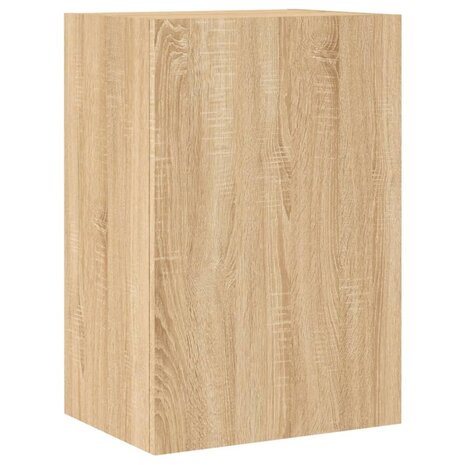 Tv-wandmeubels 2 st 40,5x30x60 cm hout sonoma eikenkleurig 5