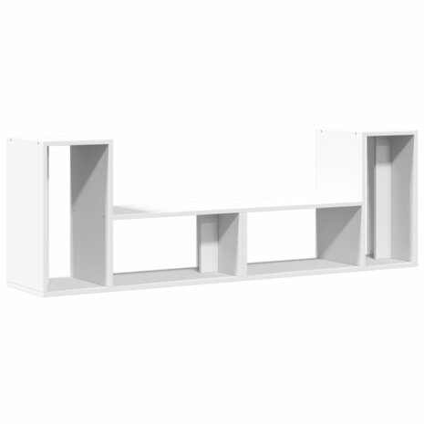 Tv-meubelen 2 st 75x30x50 cm bewerkt hout wit 2