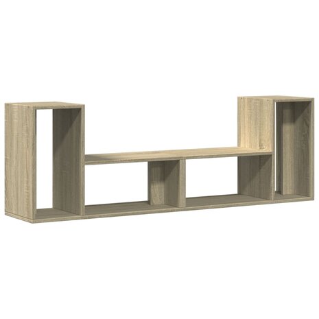 Tv-meubelen 2 st 75x30x50 cm bewerkt hout sonoma eikenkleurig 2