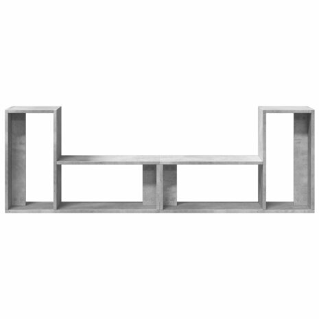 Tv-meubelen 2 st 75x30x50 cm bewerkt hout betongrijs 6