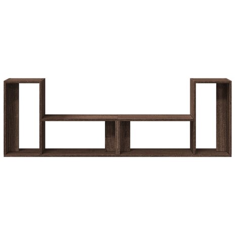 Tv-meubelen 2 st 75x30x50 cm bewerkt hout bruin eikenkleurig 6