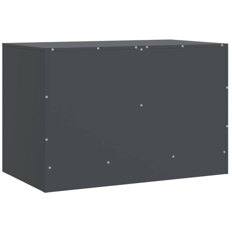 Tv-meubelen 2 st 67x39x44 cm staal antracietkleurig 9