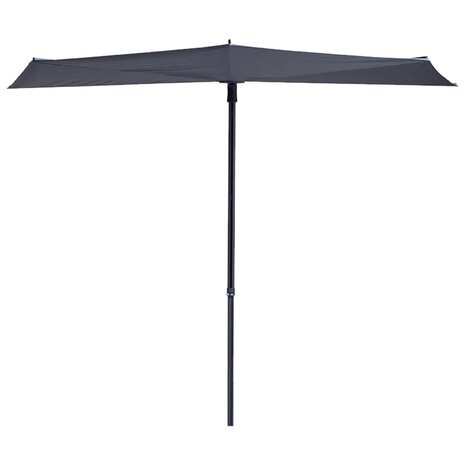 Madison Balkonparasol Sun Wave 270x150 cm grijs PAC3P014 1