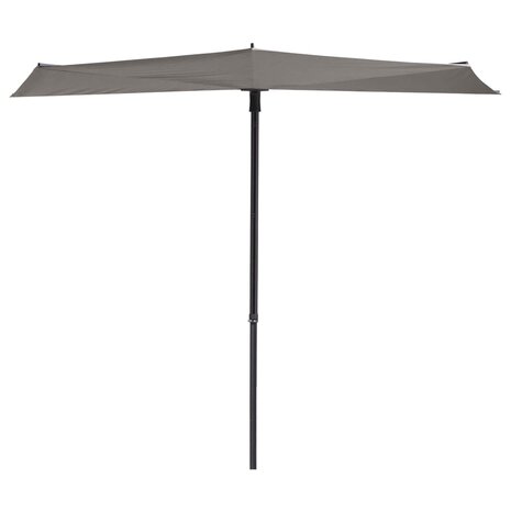 Madison Balkonparasol Sun Wave 270x150 cm lichtgrijs 1