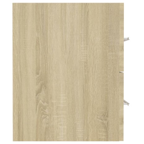 Wastafelkast 41x38,5x48 cm bewerkt hout sonoma eikenkleurig 5