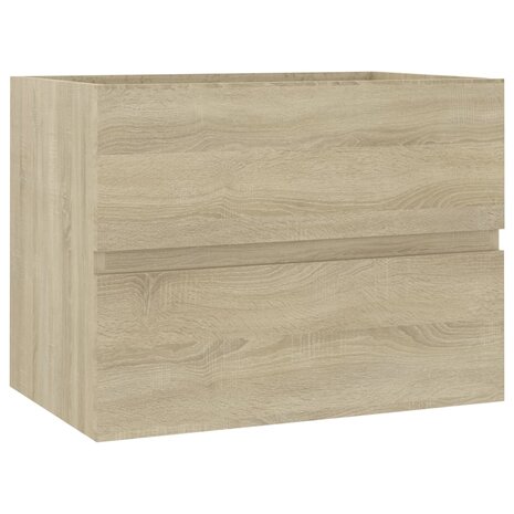 Wastafelkast 60x38,5x45 cm bewerkt hout sonoma eikenkleurig 2