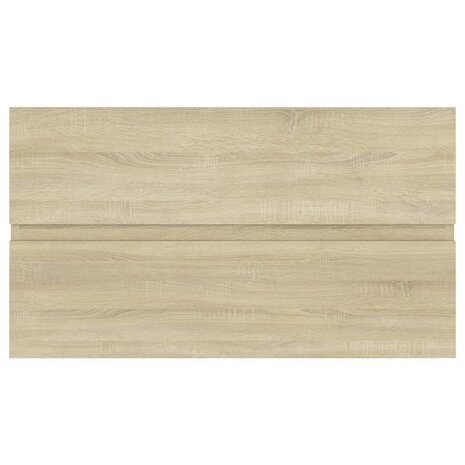 Wastafelkast 80x38,5x45 cm bewerkt hout sonoma eikenkleurig 5