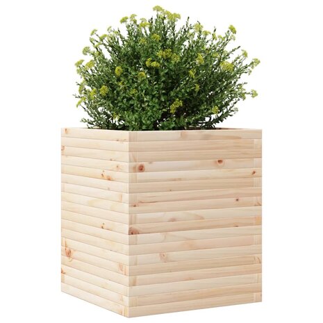 Plantenbak 60x60x68,5 cm massief grenenhout 4