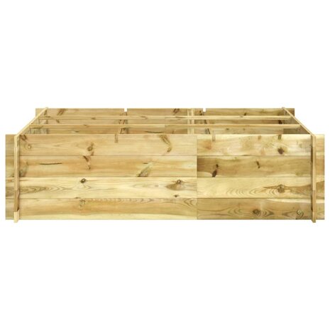 Plantenbak verhoogd 150x100x40 cm geïmpregneerd hout 2