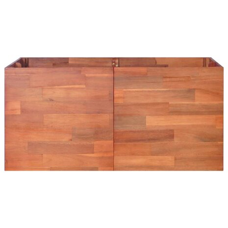 Plantenbak verhoogd 100x100x50 cm acaciahout 2