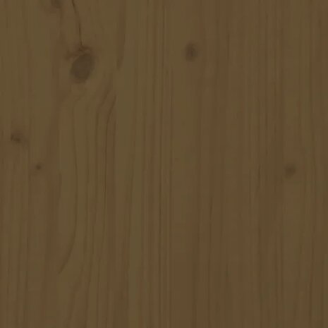 Plantenbak 110x110x27 cm massief grenenhout honingbruin 6