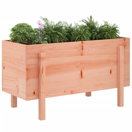 Plantenbak verhoogd 101x50x57 cm massief douglashout 3