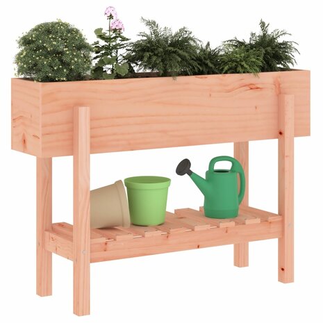 Plantenbak verhoogd 101x30x69 cm massief douglashout 3