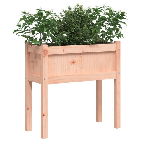 Plantenbak met poten 70x31x70 cm massief douglashout 4