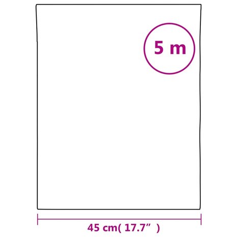 Raamfolie strepenpatroon mat 45x500 cm PVC 9