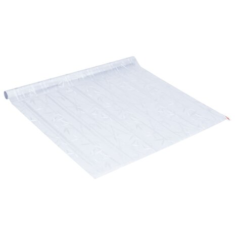 Raamfolie bamboepatroon mat 45x500 cm PVC 5