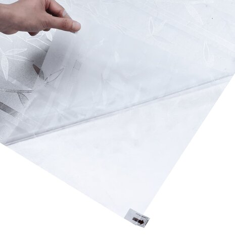 Raamfolie bamboepatroon mat 60x500 cm PVC 6