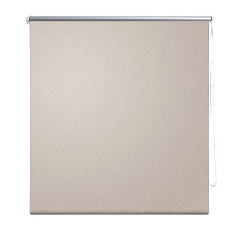 Rolgordijn verduisterend blackout 140 x 230 cm beige 2