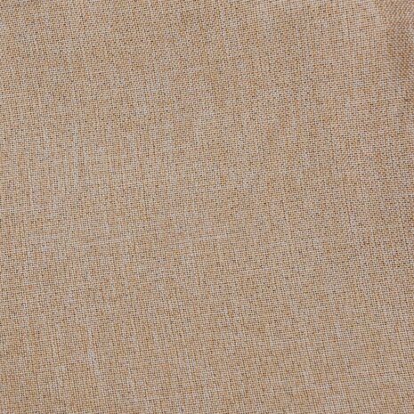 Gordijnen linnen-look verduisterend ogen 2 st 140x175 cm beige 4