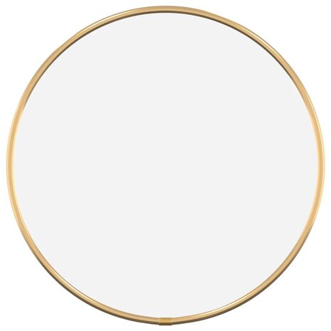 Wandspiegel rond Ø30 cm goudkleurig 2