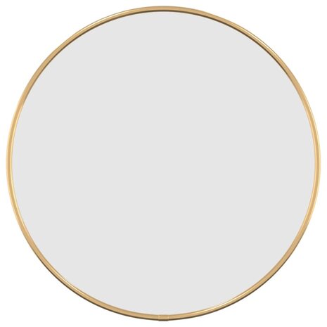 Wandspiegel rond Ø40 cm goudkleurig 2