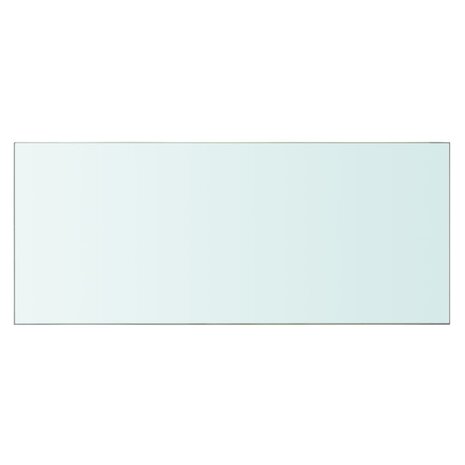 Wandschap transparant 70x30 cm glas 2