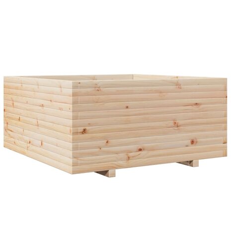 Plantenbak 100x100x49,5 cm massief grenenhout 7