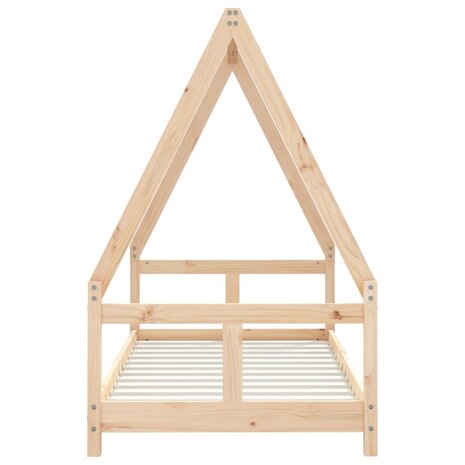 Kinderbedframe 80x160 cm massief grenenhout 4