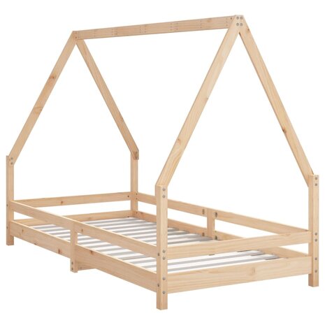 Kinderbedframe 90x190 cm massief grenenhout 3