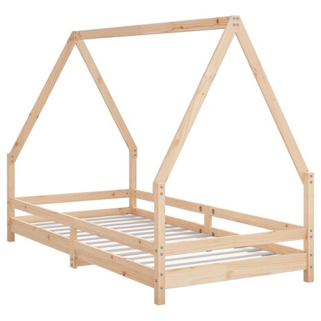 Kinderbedframe 90x190 cm massief grenenhout 6