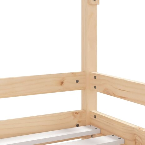 Kinderbedframe 90x190 cm massief grenenhout 7