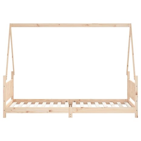 Kinderbedframe 80x200 cm massief grenenhout 4