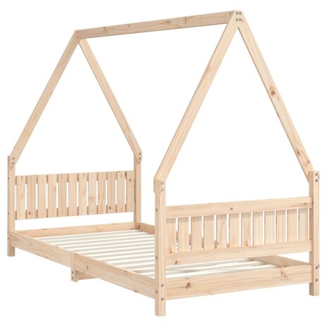 Kinderbedframe 90x190 cm massief grenenhout 6