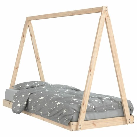 Kinderbedframe 80x200 cm massief grenenhout 2