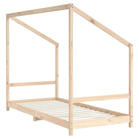 Kinderbedframe 90x190 cm massief grenenhout 6